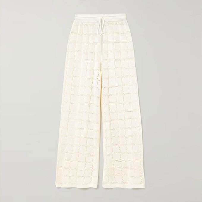 Women's Wide Leg Lace Pants TA39