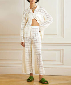 Women's Wide Leg Lace Pants TA39