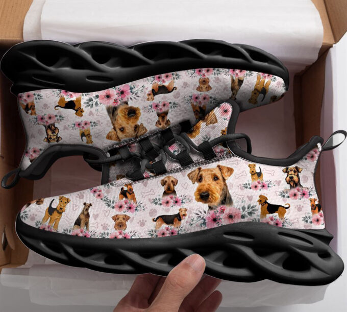 Airedale Terrier Max Soul Shoes For Women Men, Best Gift For Pet Lover