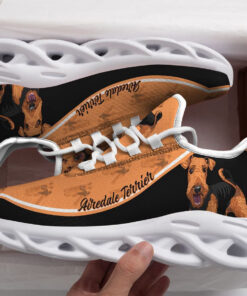 Airedale Terrier Max Soul Shoes For Women Men, Best Gift For Pet Lover