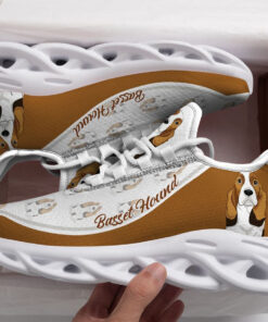 Basset Hound Max Soul Shoes For Women Men, Best Gift For Pet Lover