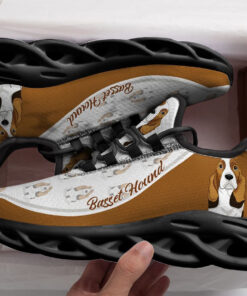 Basset Hound Max Soul Shoes For Women Men, Best Gift For Pet Lover