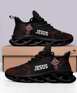 Black Jesus Running Sneakers Max Soul Shoes For Men And Women