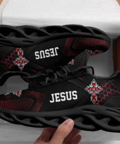 Black Jesus Running Sneakers Max Soul Shoes For Men And Women