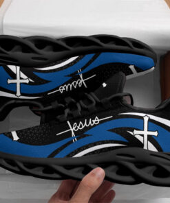Blue Jesus Running Sneakers Max Soul Shoes For Men And Women