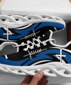 Blue Jesus Running Sneakers Max Soul Shoes For Men And Women