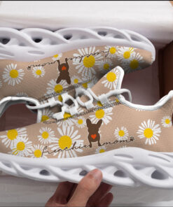 Frenchie Mom, Daisy Flowers Max Soul Shoes, Best Gift For Men And Women
