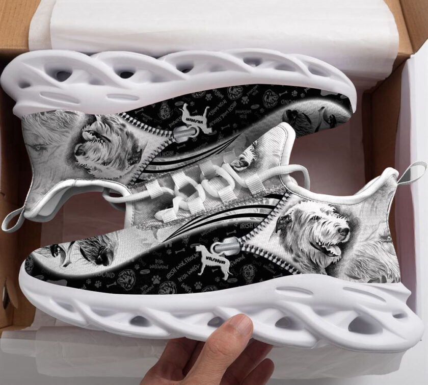 Irish Wolfhound Sketch Max Soul Shoes For Women Men Kid, Gift For Dog Lover