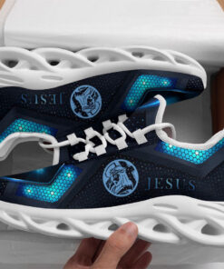 Jesus Black Running Sneakers 1 Max Soul Shoes For Men And Women