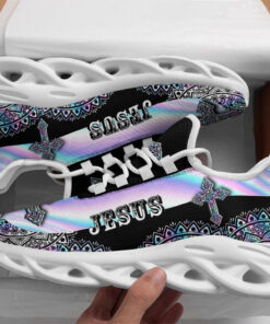 Jesus Mandala Running Sneakers Max Soul Shoes For Men And Women