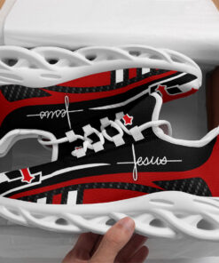 Jesus Red Running Sneakers Max Soul Shoes For Men And Women