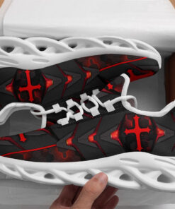 Jesus Running Black Sneakers 2 Max Soul Shoes For Men And Women