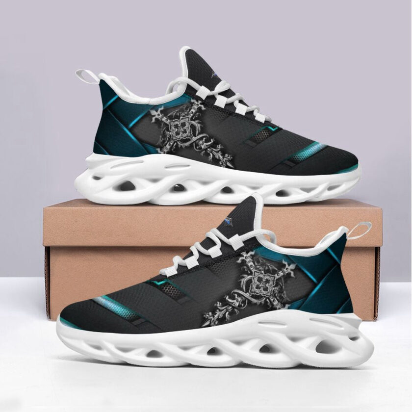Jesus Running Sneakers Black 1 Max Soul Shoes For Men And Women