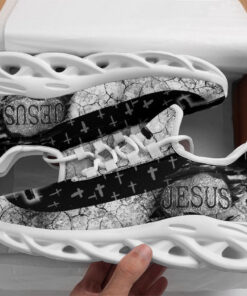 Jesus Running Sneakers Black 3 Max Soul Shoes For Men And Women