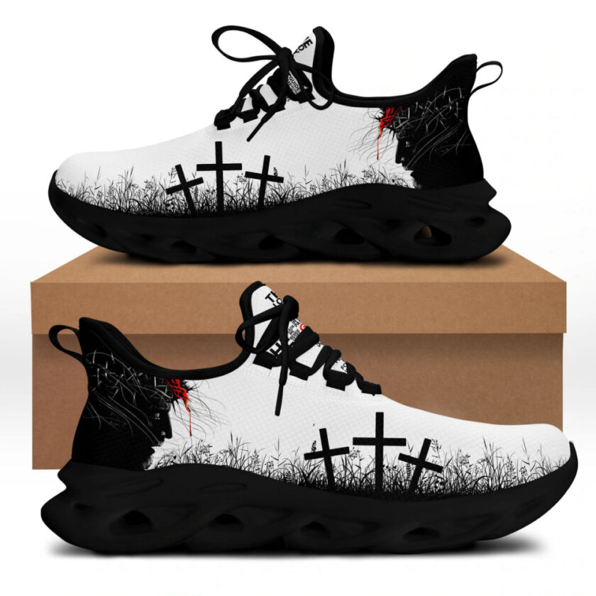Jesus Running Sneakers White 3 Max Soul Shoes For Men And Women - Image 2