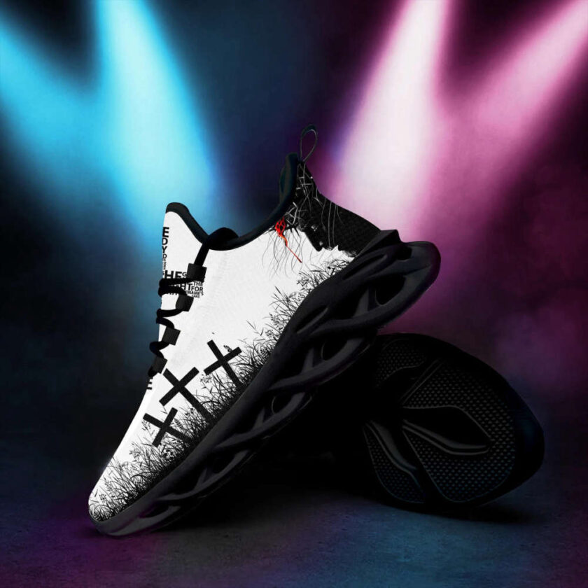 Jesus Running Sneakers White 3 Max Soul Shoes For Men And Women - Image 4