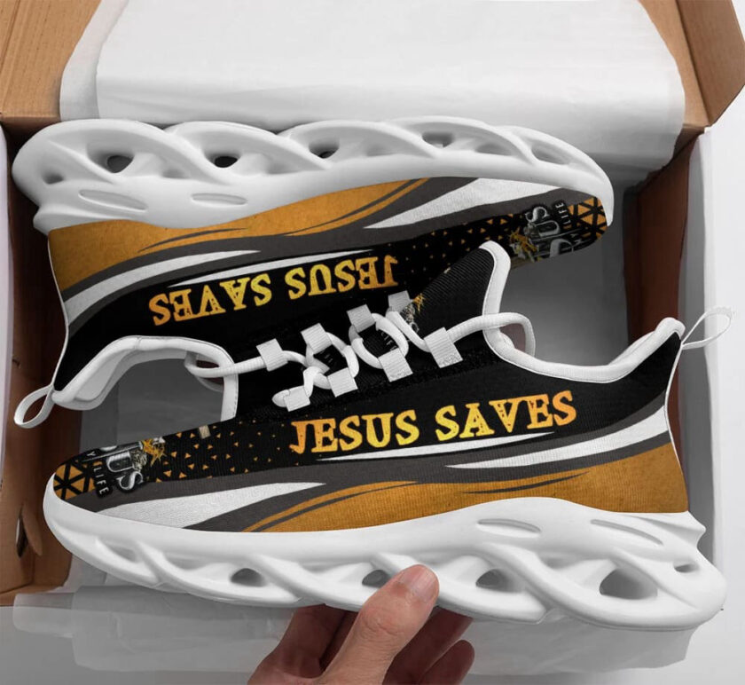 Jesus Saves Running Sneakers Max Soul Shoes For Men And Women