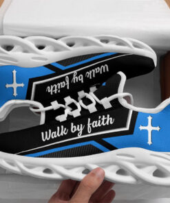 Jesus Walk Red By Faith Running Sneakers Max Soul Shoes For Men And Women