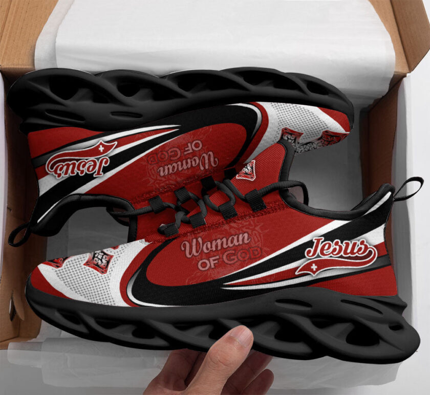 Jesus Women Of God Running Sneakers Max Soul Shoes For Men And Women - Image 2
