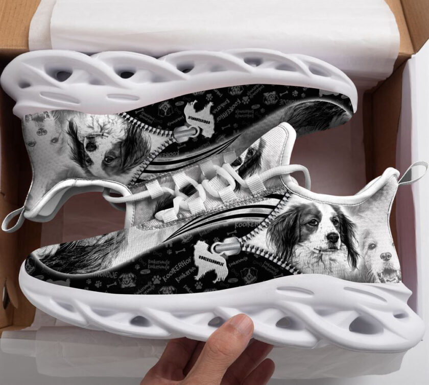 Kooikerhondje Sketch Max Soul Shoes For Women Men Kid, Gift For Dog Lover