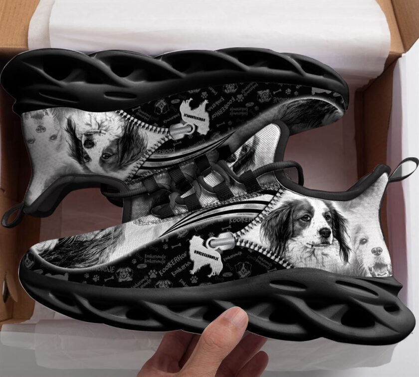 Kooikerhondje Sketch Max Soul Shoes For Women Men Kid, Gift For Dog Lover - Image 2