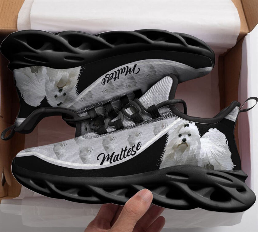 Maltese Max Soul Shoes, Gift For Dog Lover - Image 2