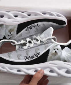 Maltese Max Soul Shoes, Gift For Dog Lover