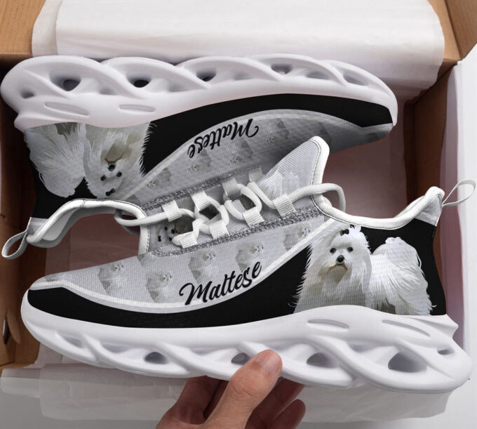 Maltese Max Soul Shoes, Gift For Dog Lover