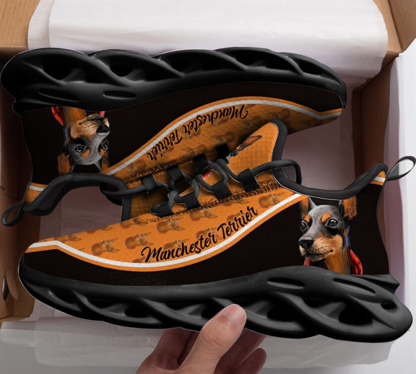 Manchester Terrier Max Soul Shoes For Women Men, Gift For Dog Lover - Image 2