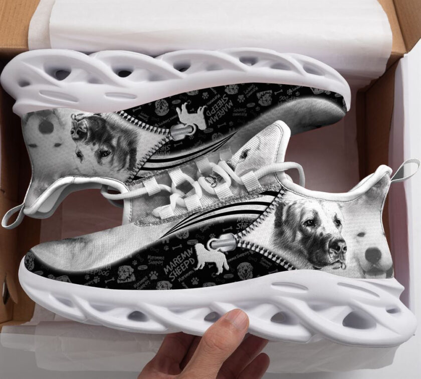 Maremma Sheepdog Sketch Max Soul Shoes For Women Men Kid, Gift For Dog Lover
