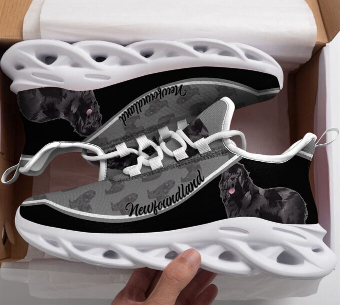 Newfoundland Max Soul Shoes, For Women Men Kid, Gift For Dog Lover