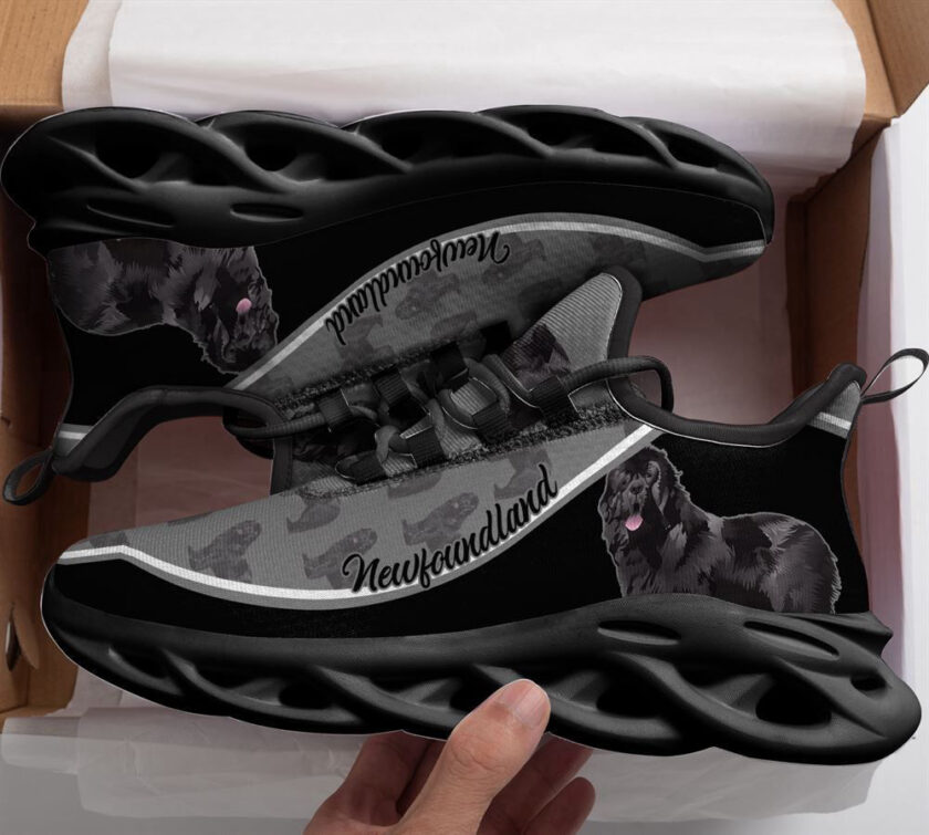 Newfoundland Max Soul Shoes, For Women Men Kid, Gift For Dog Lover - Image 2