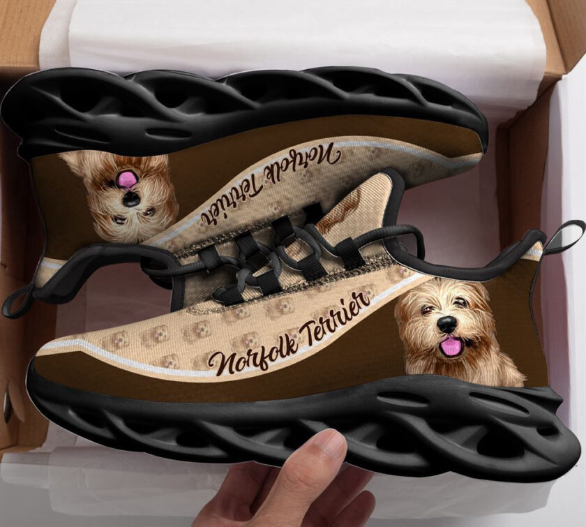 Norfolk Terrier Max Soul Shoes For Women Men, Gift For Dog Lover - Image 2
