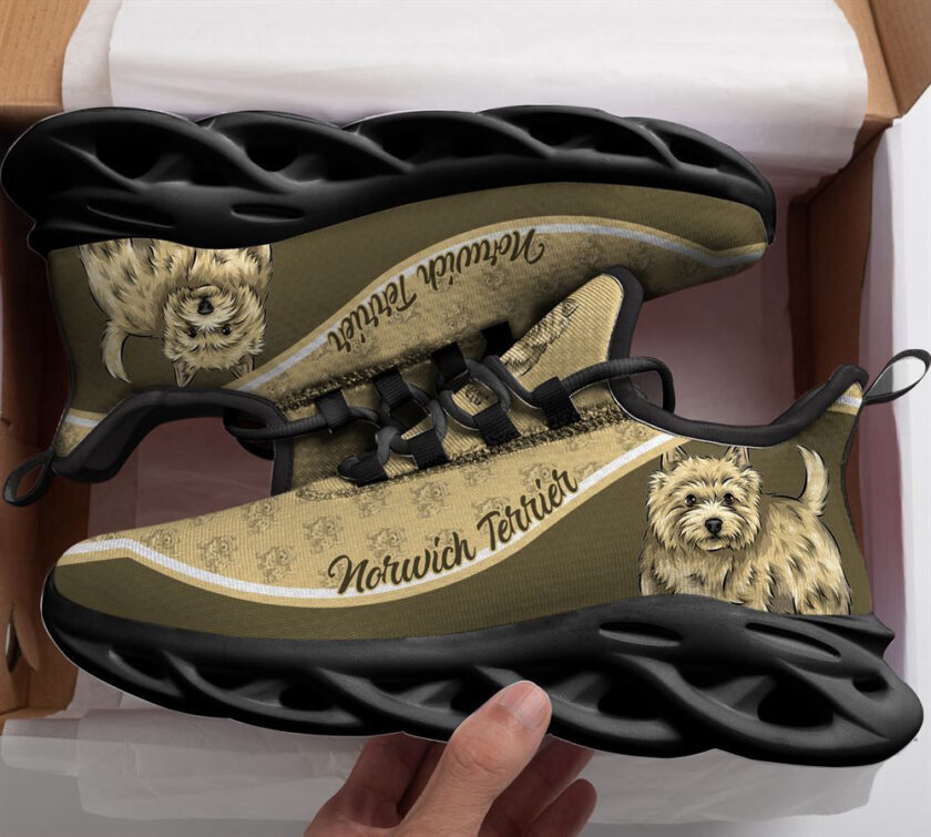 Norwich Terrier Max Soul Shoes For Women Men, Gift For Dog Lover - Image 2