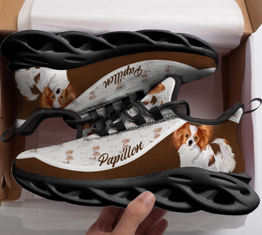 Papillon Max Soul Shoes, For Women Men Kid, Gift For Dog Lover - Image 2