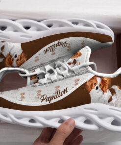 Papillon Max Soul Shoes, For Women Men Kid, Gift For Dog Lover