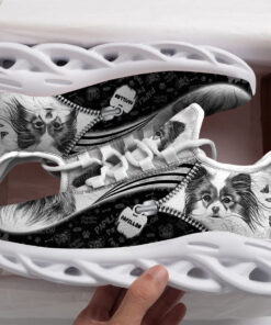 Papillon Sketch Max Soul Shoes For Women Men Kid, Gift For Dog Lover