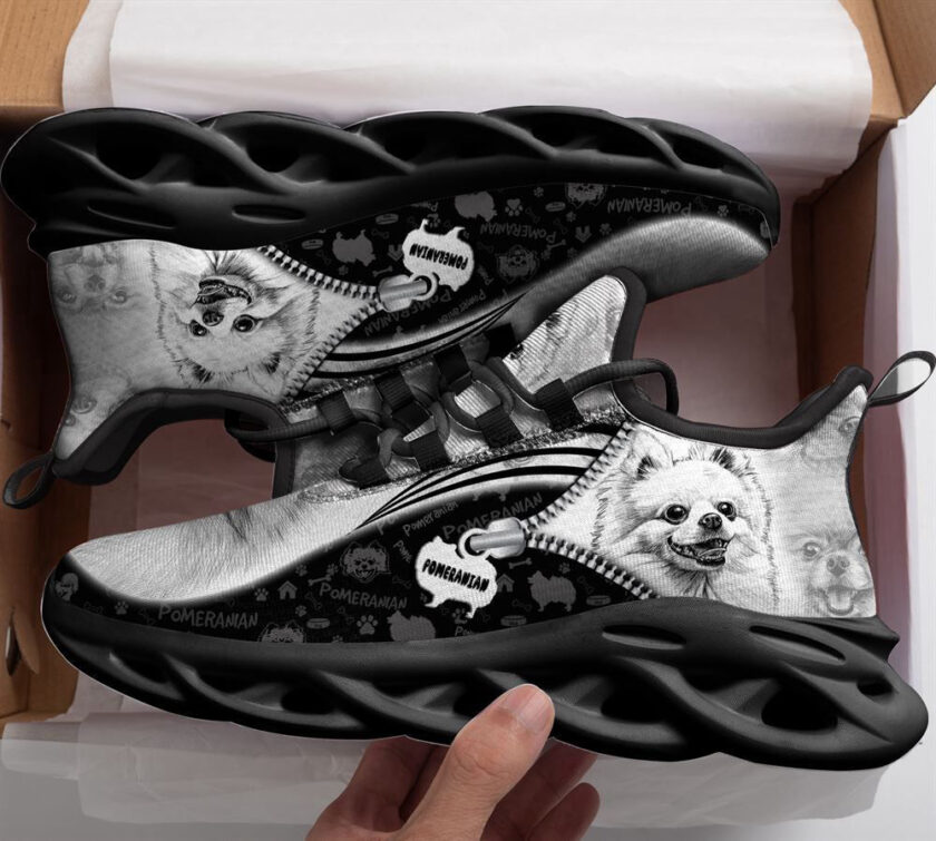 Pomeranian Max Soul Shoes For Women Men, Dog Lovers Gift For Men And Women - Image 2