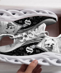 Pomeranian Max Soul Shoes For Women Men, Dog Lovers Gift For Men And Women