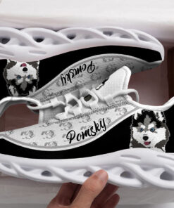 Pomsky Max Soul Shoes For Women Men, Gift For Dog Lover