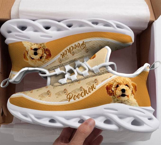 Poochon Max Soul Shoes For Women Men, Gift For Dog Lover