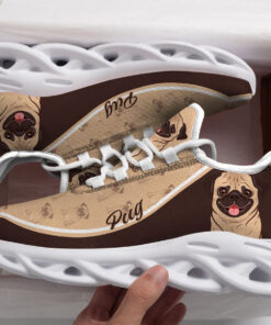Pug Max Soul Shoes, Gift For Dog Lover