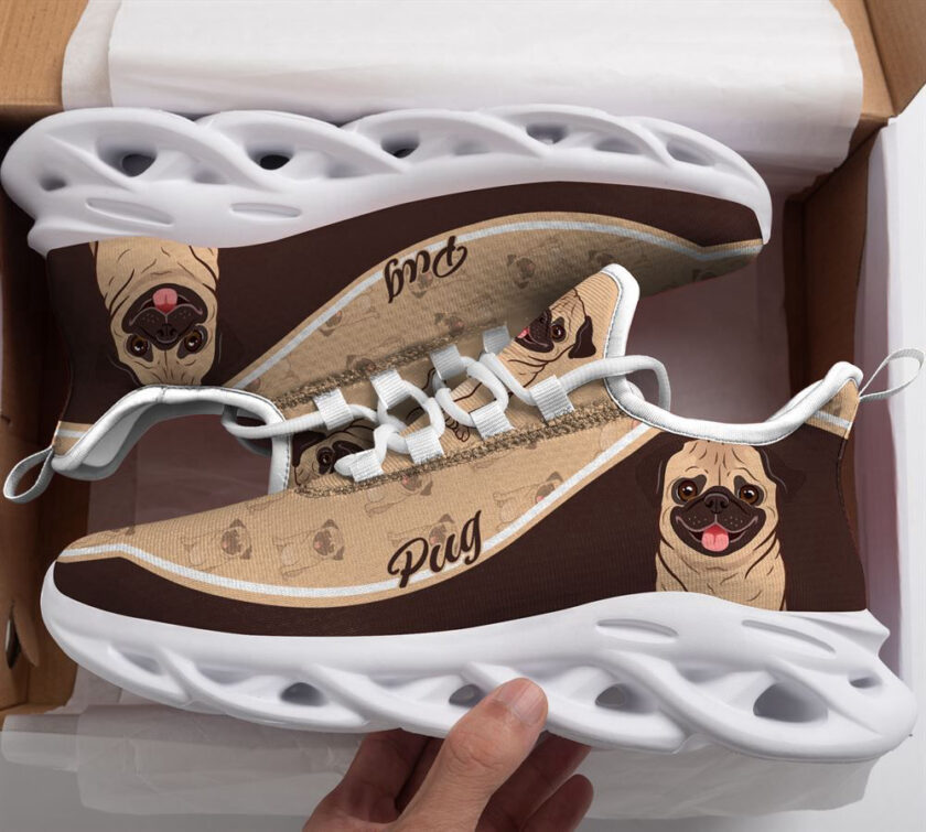 Pug Max Soul Shoes, Gift For Dog Lover