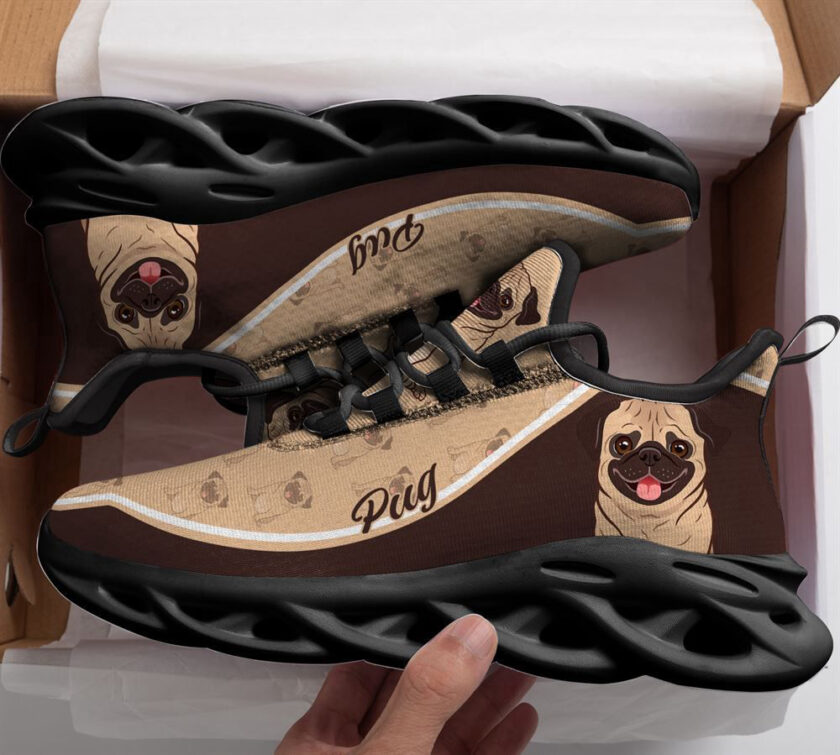 Pug Max Soul Shoes, Gift For Dog Lover - Image 2