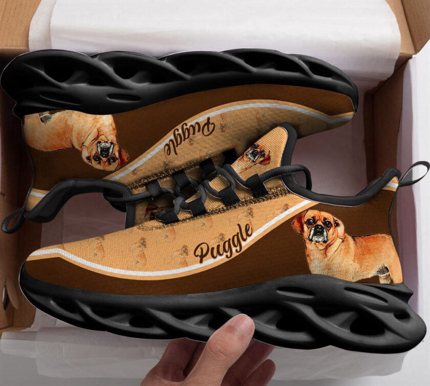 Puggle Max Soul Shoes For Women Men, Gift For Dog Lover - Image 2