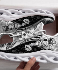 Puggle Sketch Max Soul Shoes For Women Men Kid, Gift For Dog Lover