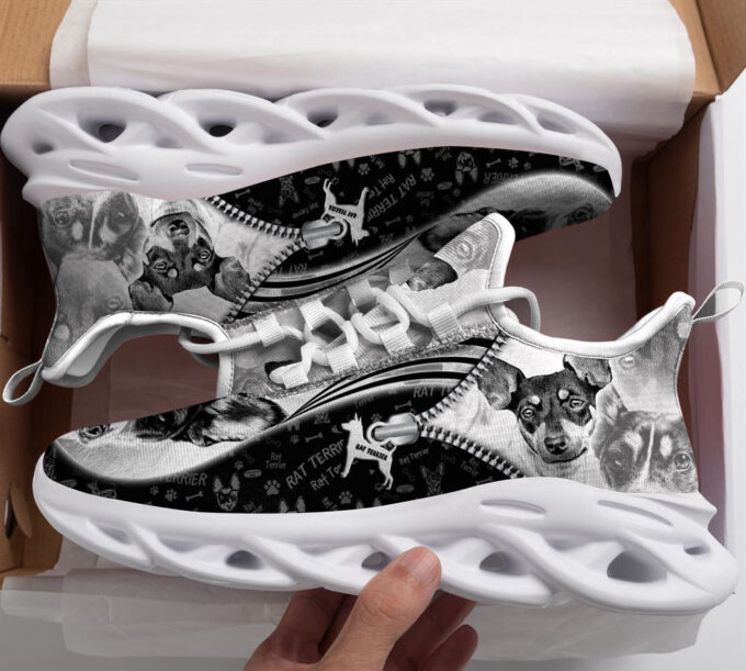 Rat Terrier Sketch Max Soul Shoes For Women Men Kid, Gift For Dog Lover