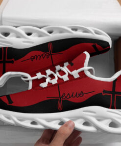 Red Jesus Running Sneakers 1 Max Soul Shoes For Men And Women