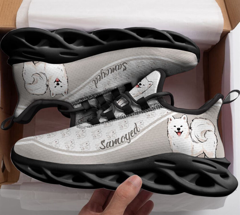 Samoyed Max Soul Shoes For Women Men, Gift For Dog Lover - Image 2