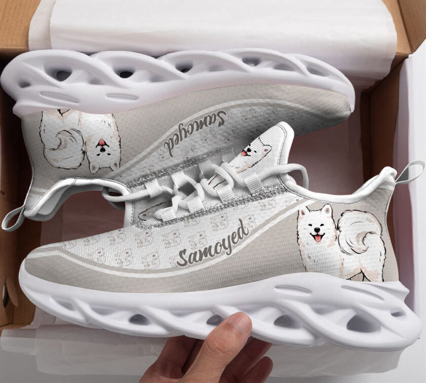 Samoyed Max Soul Shoes For Women Men, Gift For Dog Lover